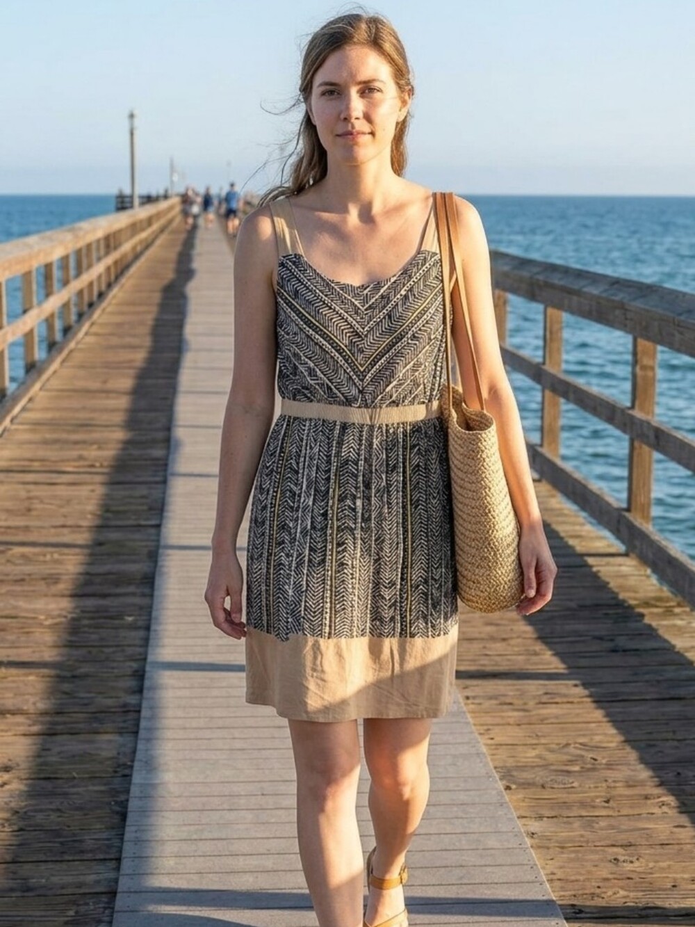 LOFT Tribal Print Sundress